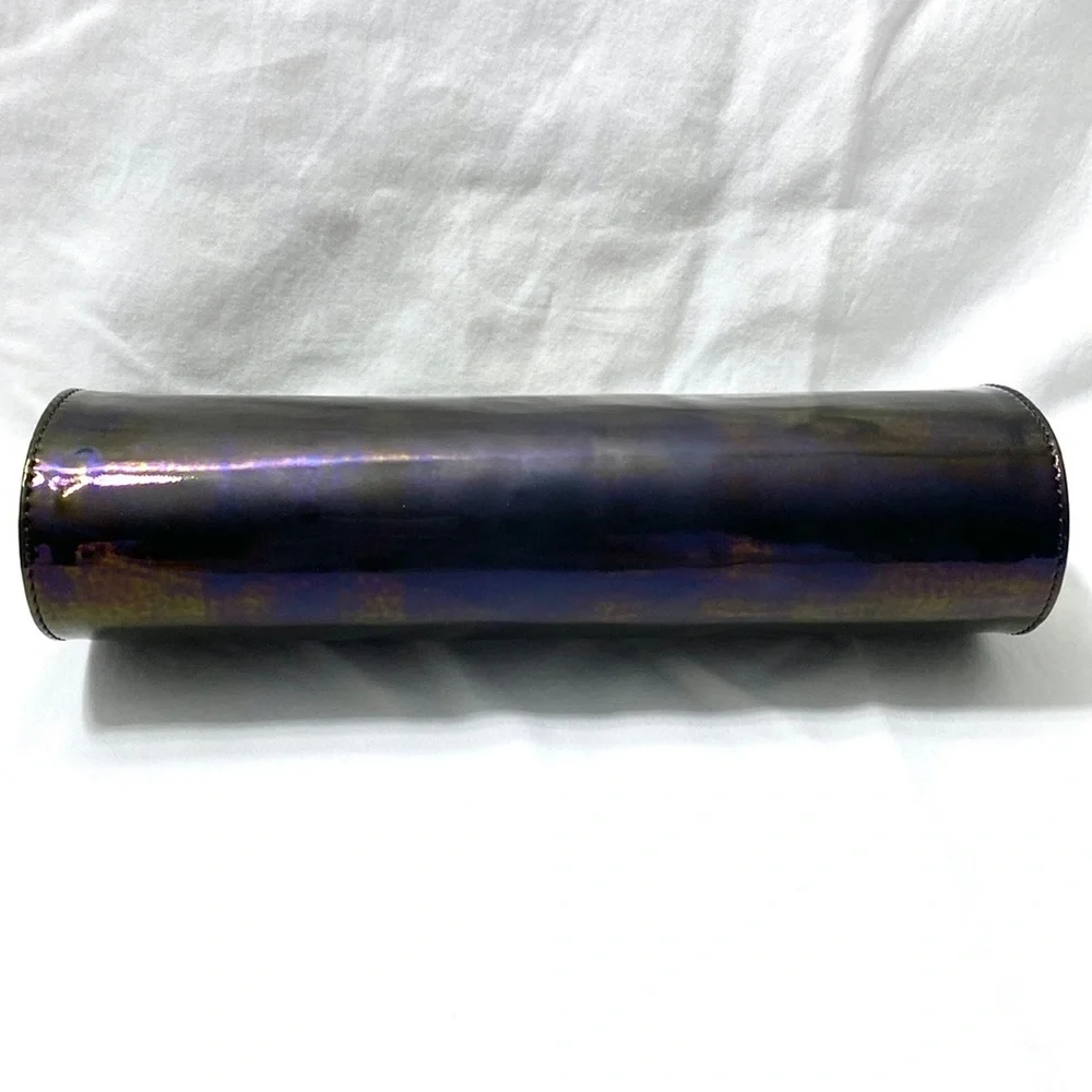 JIMMY CHOO Patent Leather Tube Clutch - Picture 10 of 17